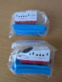 カプセルプラレール　人気の新幹線編　西九州新幹線かもめ　中間車＆後尾車