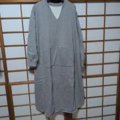 SHIPS any裏起毛コットン100%ワンピース