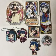 ラブライブ！サンシャイン!! Aqours 津島善子 ラバスト 缶バッジセット