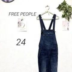 9844-1 FREE PEOPLE デニムサロペット オーバーオール