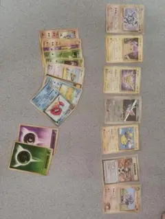 ミ*ル様 引退品　旧裏　キラカードまとめ売り　ピカチュウなど