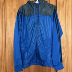 保管品　adidas上下ジャ－ジ　ブルーXLのサムネイル