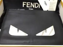 フェンディ★モンスター★クラッチバッグ★ Bugsバグズ★未使用品★