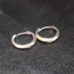 シルバー フープ リング メキシカン アンティーク ヴィンテージ ピアス 2