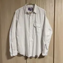 THE NORTH FACE purple label ホワイト 長袖シャツ M