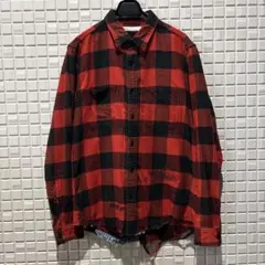 RHCロンハーマン　バッファローチェックシャツ 中綿入り ロンハーマン CPO バッファロー チェックシャツ