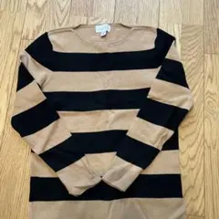 レディース　ボーダーニット