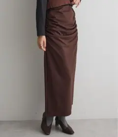 クラフトスタンダードブティック　ドレープデザインアイラインスカート　タイト