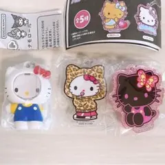 【未開封】ハローキティ アクリルキーホルダー フォトフレーム 3個
