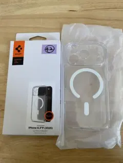 Spigen iPhone17Proケース MagSafe対応 フロストホワイト
