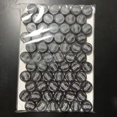 ペットボトルキャップ 黒 66個