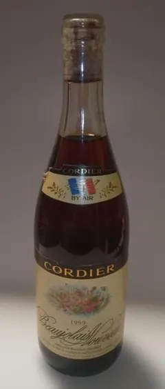 CORDIER Beaujolais Nouveau 1999 赤ワインのサムネイル