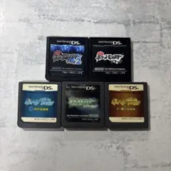 ポケットモンスター DSソフト 5本セット