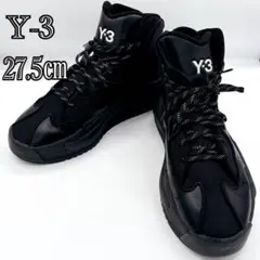 Y-3 HOKORI adidas ハイカット スニーカー 27.5cm 黒