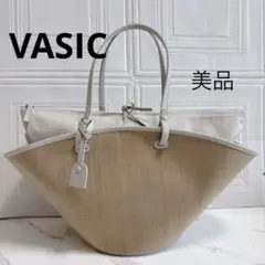 希少レア】エバゴス チャーム カゴバッグ マルシェ 帽子型 パナマ