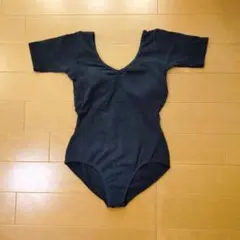 Sun Sylvie ブラック レオタード L