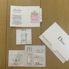 ディオール　トライアルセット(香水、ローション、セラム、クリーム)