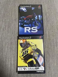 PS2 バイクゲーム 2本セット RIDING SPIRITS MotoGP2