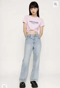 デニム ストレート