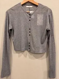 美品】anuke Highgauge Sheer Cardigan ピンク - メルカリ