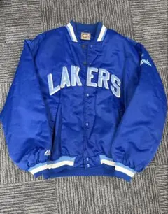 Los Angeles Lakers スタジャン 青 b-boy スタジャン - メルカリ
