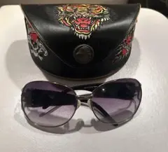 Ed Hardy サングラス ラインストーン装飾 専用ケース付のサムネイル