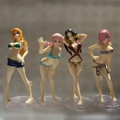 ガシャポートレイツ　ONE PIECE フィギュア4体セット