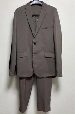 417 EDIFICE ブラウン カジュアルスーツ 2つボタン