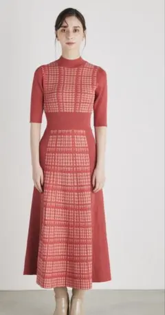 リエンダニットワンピース　試着のみ