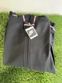 Nike フルジップジャケット ブラック ピンク