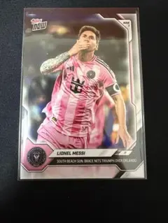 Topps now メッシ Messi MLS MVP サッカーカード - メルカリ