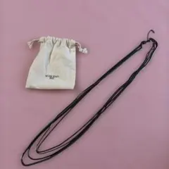 NATURAL BEAUTY BASIC ネックレス 4連 ガンメタのサムネイル