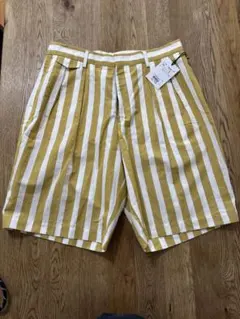 新品未使用　Paul smithメンズ　ストライプショートパンツ　XLサイズ