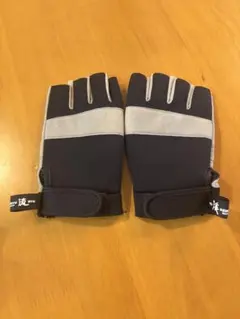 【美品】流 RYU フィッシンググローブ 指切り