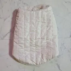 犬服　キルティングベスト 裏ボア　S