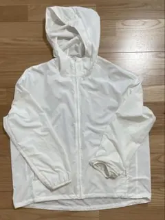 UNIQLO ポケッタブルUVカットパーカーL ホワイト