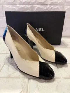 2026年最新】シャネル chanel バイカラーパンプスの人気アイテム
