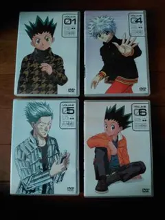 旧HUNTER×HUNTER DVD全13巻 ポスター5枚付き - メルカリ