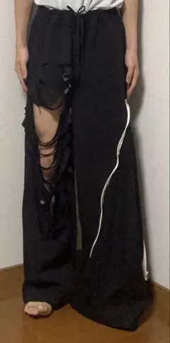 Uniqlo c スウェットパンツ リメイク yorisports bolan風