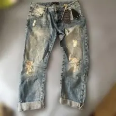 お値下げしました⭐︎ZARA ジーンズ　size３８ダメージ加工
