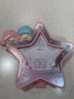 ハッピーセット　リトルツインスターズ キキララ　ネームクリップ　マック　おもちゃ