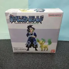 ポケモン スケールワールド ヒスイ地方 セキ&リーフィア フィギュア