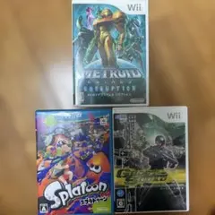 WiiUとWiiのソフト3本セット