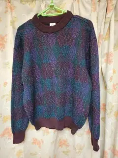 Modigliani モディリアーニ　長袖セーター 　ヴィンテージ　古着　レトロ