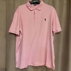 POLO RALPH LAUREN ピンク ポロシャツ L