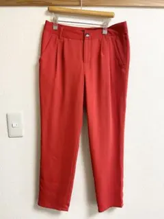 グリーンレーベルリラクシング　赤　スラックス