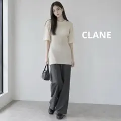 CLANE｜ボリュームスウェットカットソー ショート丈 - メルカリ