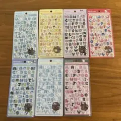 サンリオ文字　ボンボンドロップシール 7枚セット