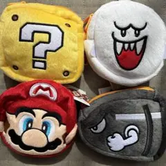 スーパーマリオ ちびリュック 4種セット　キラー　デレサ　ハテナブロック　マリオ