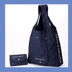 新品 DEAN＆DELUCA エコバッグ トートバッグ 岡山限定品 ネイビー